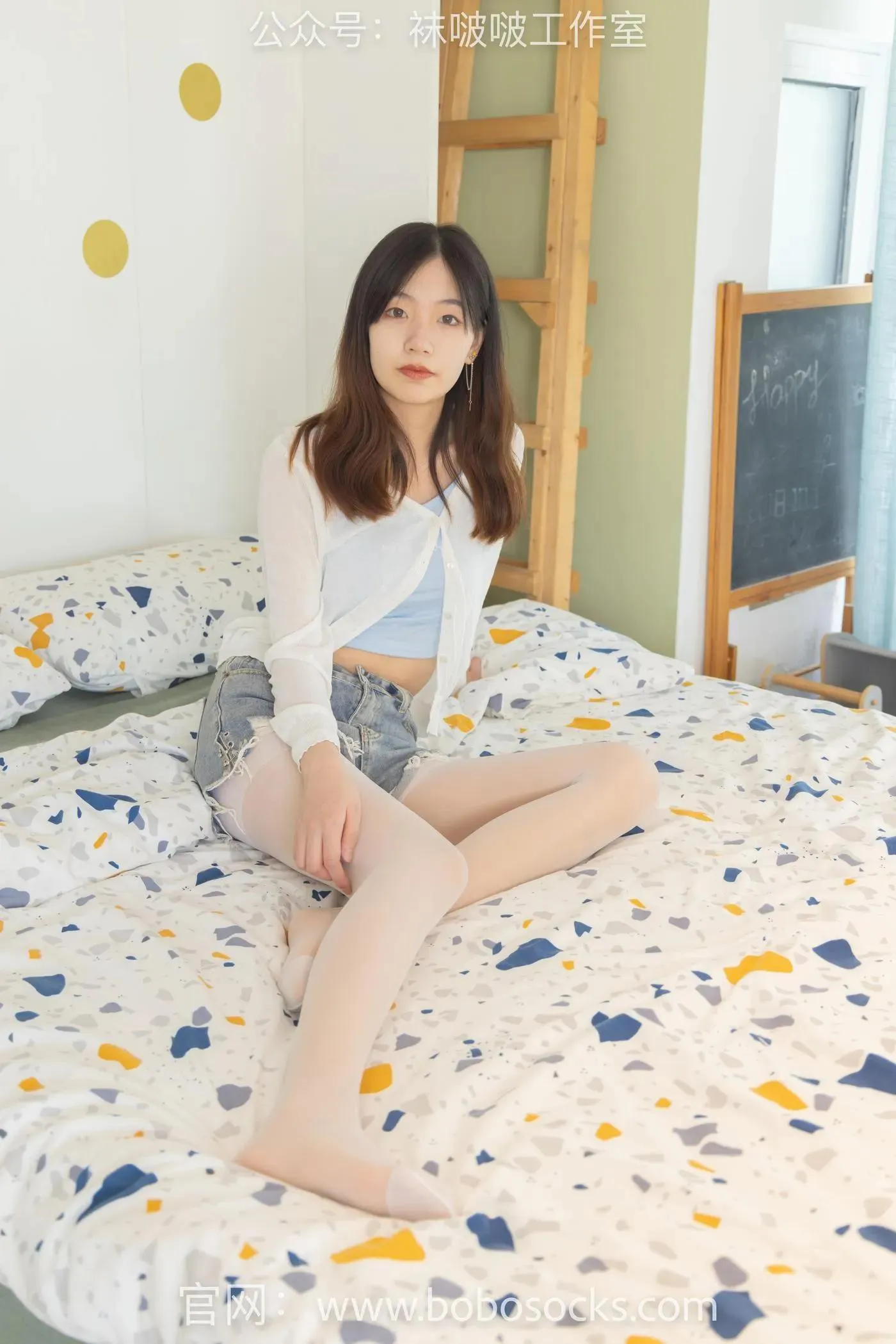 [BoBoSocks袜啵啵]NO.102 小甜豆-板鞋、白丝 [140P]插图9